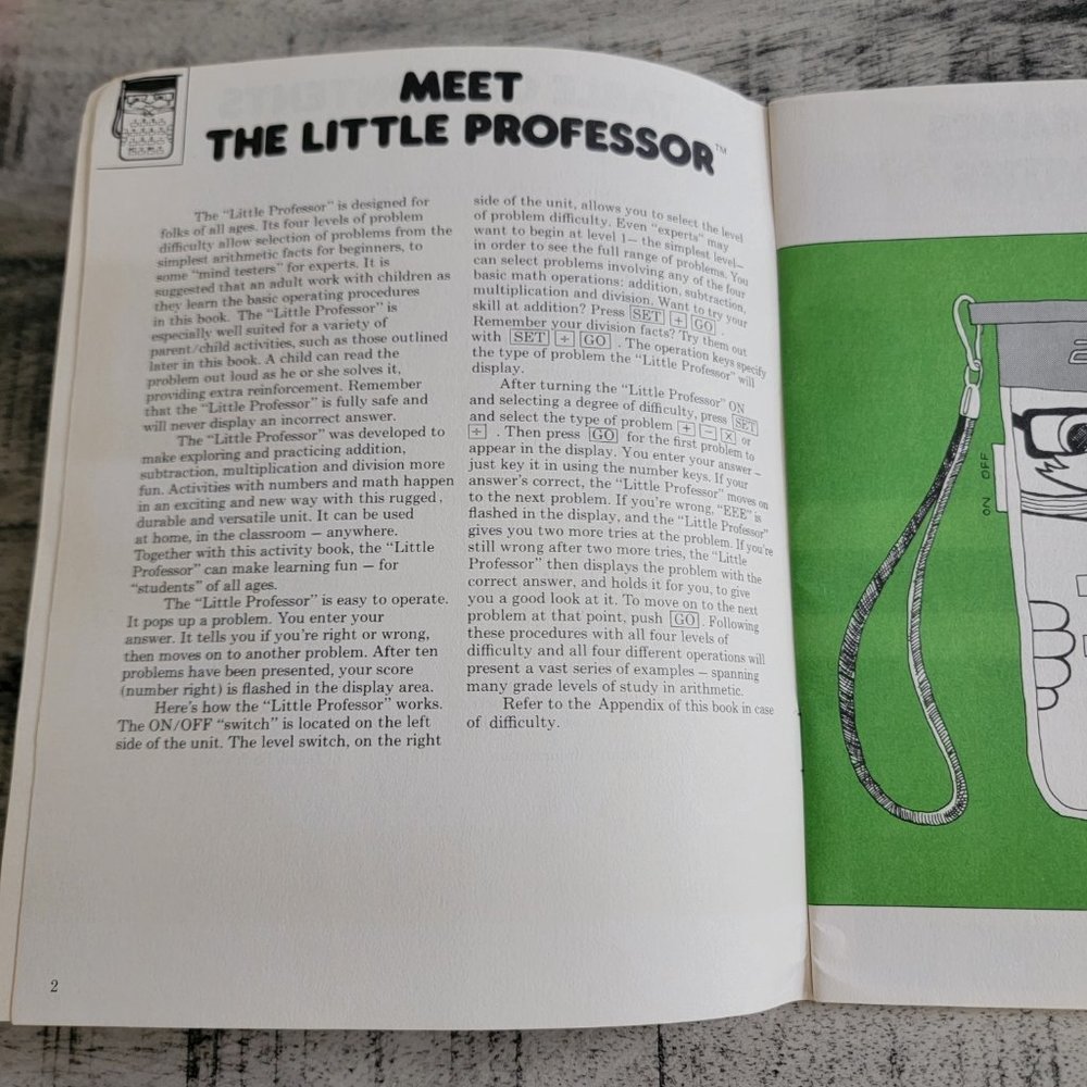 Texas Instruments The Little Professor Workbook - Picture 3 of 8